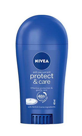 Nivea stick 40ml Protect Care Wom. | Kosmetické a dentální výrobky - Dámská kosmetika - Deodoranty - Tuhé deo, roll-on Nivea stick 40ml Protect Care Wom. | Kosmetické a dentální výrobky - Dámská kosmetika - Deodoranty - Tuhé deo, roll-on